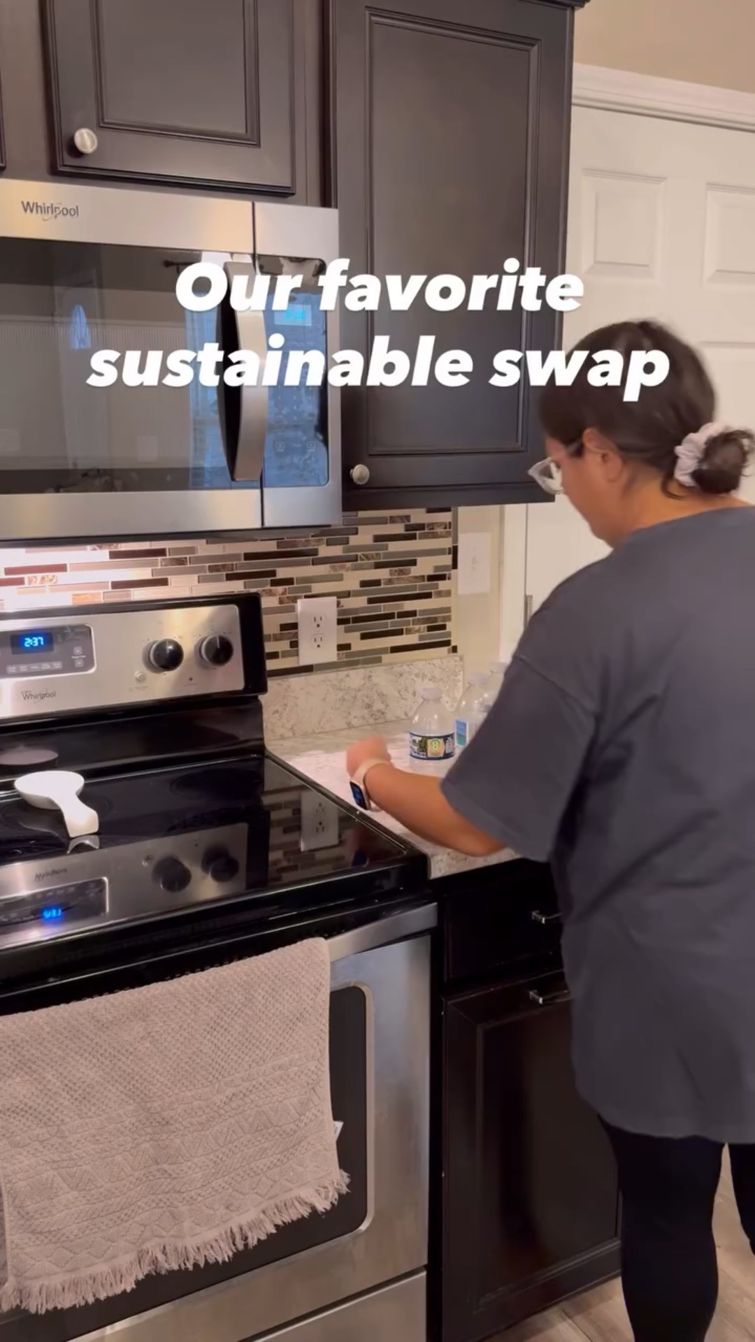 No more plastic bottles over here 🙌 
One of the best sustainable swaps we’ve made is switching to @aquatru it gives us ultra-purified water right from the tap! 💧

The setup was quick and easy, and now we have clean, great-tasting water for the whole family without the waste. 🌿✨

If you’re looking to make a few small eco-friendly swaps this season, this one’s a game changer. 💚

Comment Shop for a link straight to your DMs! 👏 

#aquatru #betterwaterbetterliving #sustainableswaps #ecofriendlyhome #familyhydration
