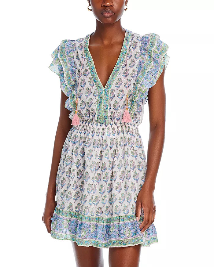 Phoebe Ruffle Mini Dress | Bloomingdale's (US)