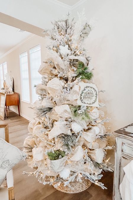 Merry Christmas. Neutral Christmas colors for this girl. #christmastree #christmas #christmasdecor #neutralcolors 

Follow my shop @allaboutastyle on the @shop.LTK app to shop this post and get my exclusive app-only content!

#liketkit 
@shop.ltk
https://liketk.it/3VUu7