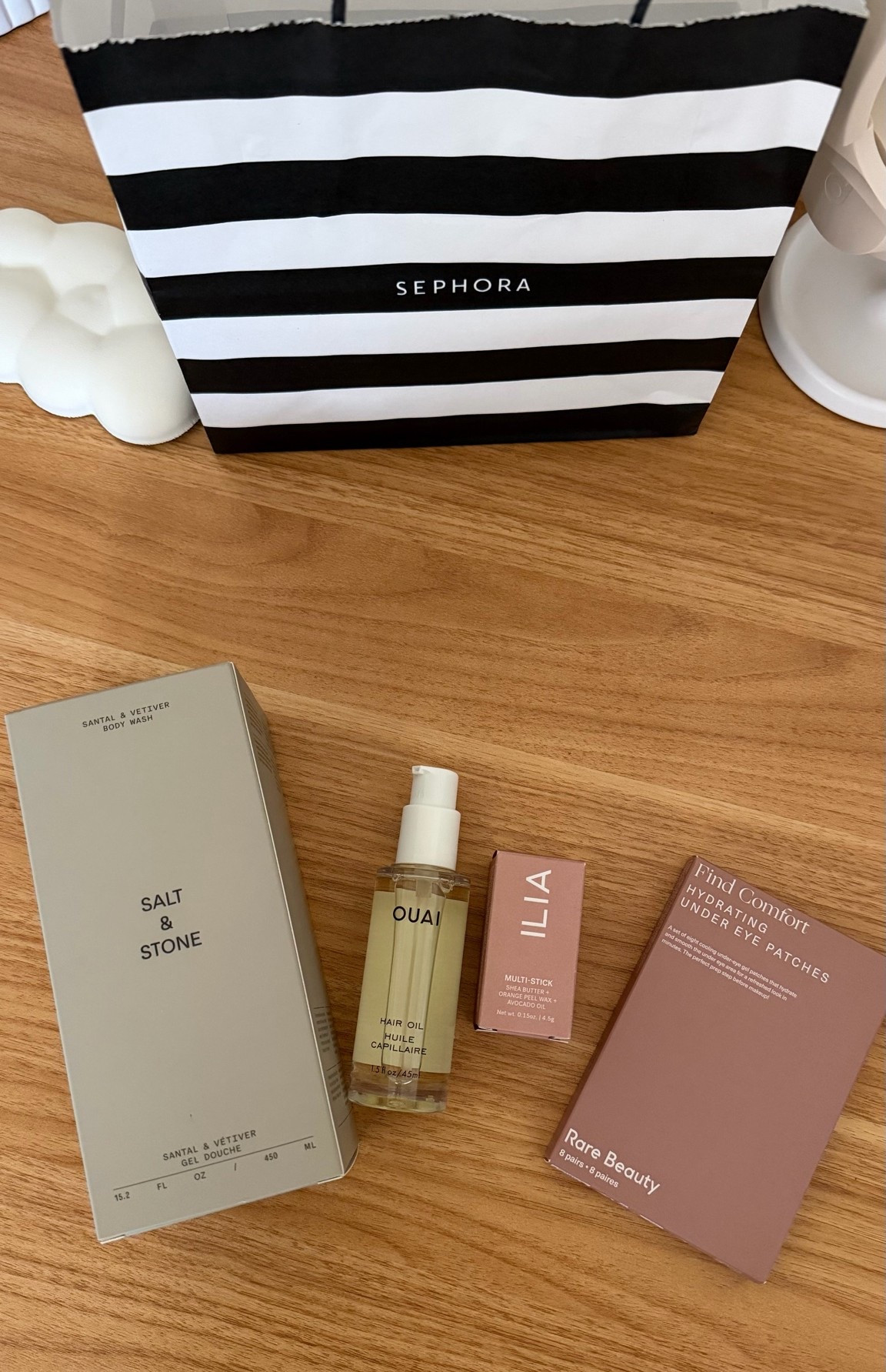 Picked up a few of my faves at Sephora and finally trying the Rare Beauty Hydrating Under Eye Patches.  #sephora #ilia #quai #saltandstone #rarebeauty

#LTKdayinmylife #LTKOver40 #LTKmomlife