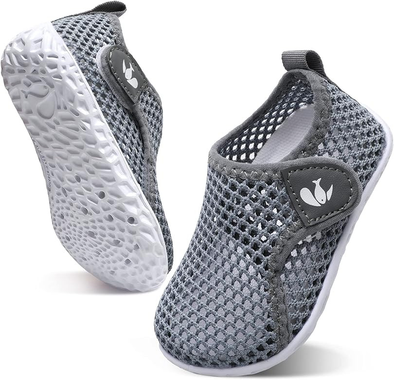 JOINFREE Toddler Shoes Boys Girls Water Shoes Barefoot Kids Breathable Sneakers Shoes for Walking Ru | Amazon (US)