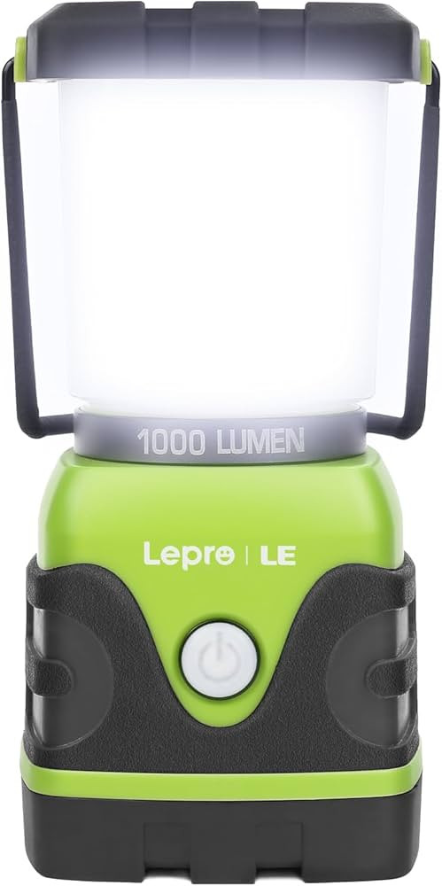 Lighting EVER 1000LM Battery Powered LED Camping Lantern, Waterproof Tent Light with 4 Light Mode... | Amazon (US)