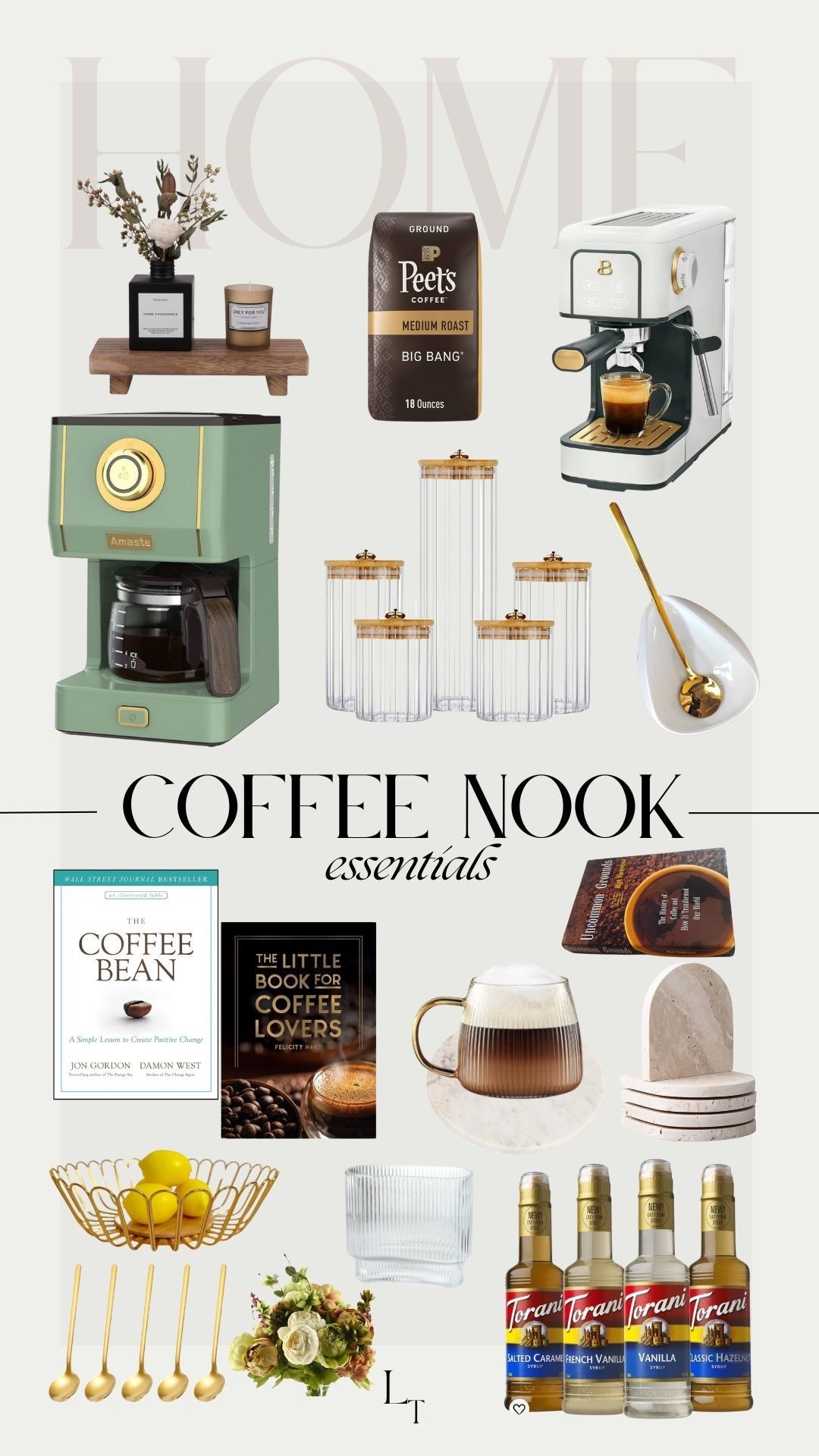 Coffee nook essentials ☕️😚🤌🏼 

#LTKHome #LTKU #LTKfoodie