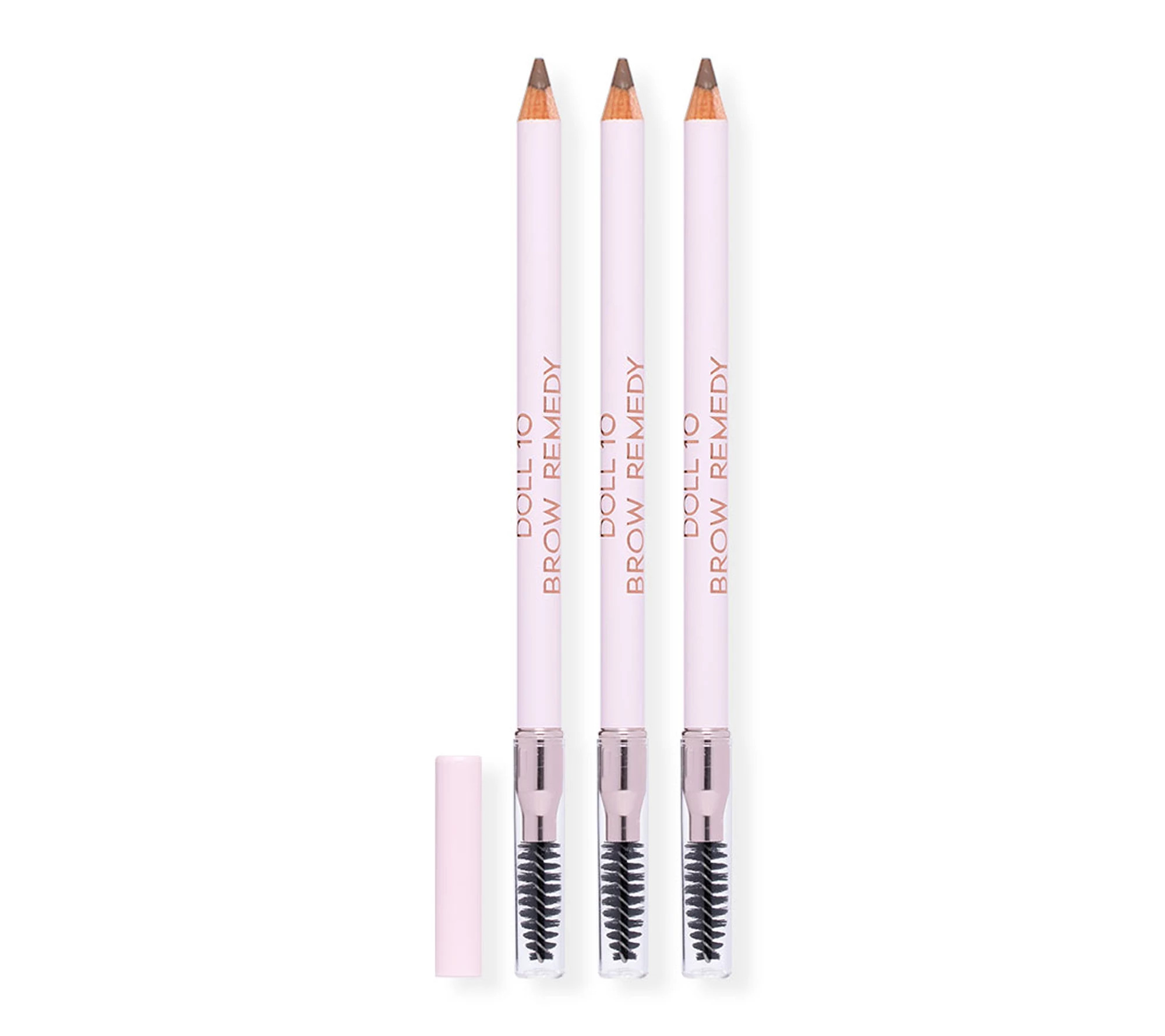 Doll 10 Brow Remedy Precision Powder Pencil Trio | QVC