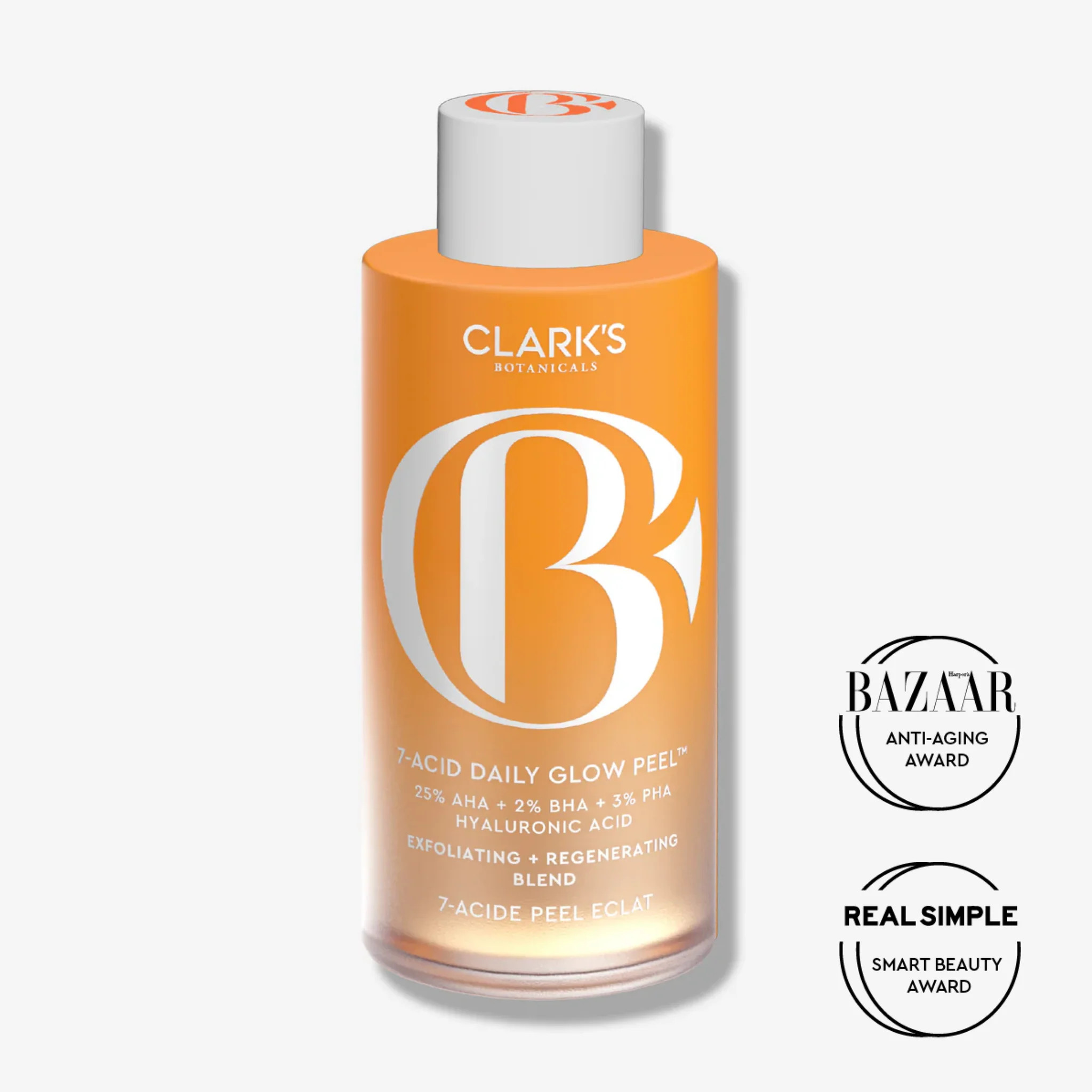 7-Acid Daily Glow Peel | Clark's Botanicals