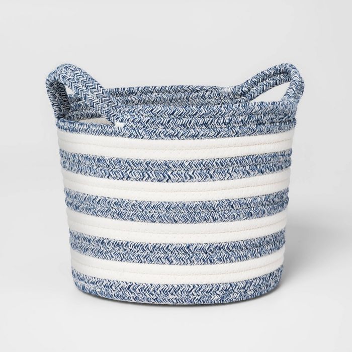 Coiled Rope Stripe Basket - Pillowfort™ | Target