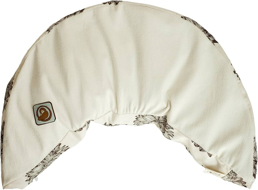 The Nesting Pillow- Organic Nursing Pillow with Washable Slipcover (Paloma) | Amazon (US)