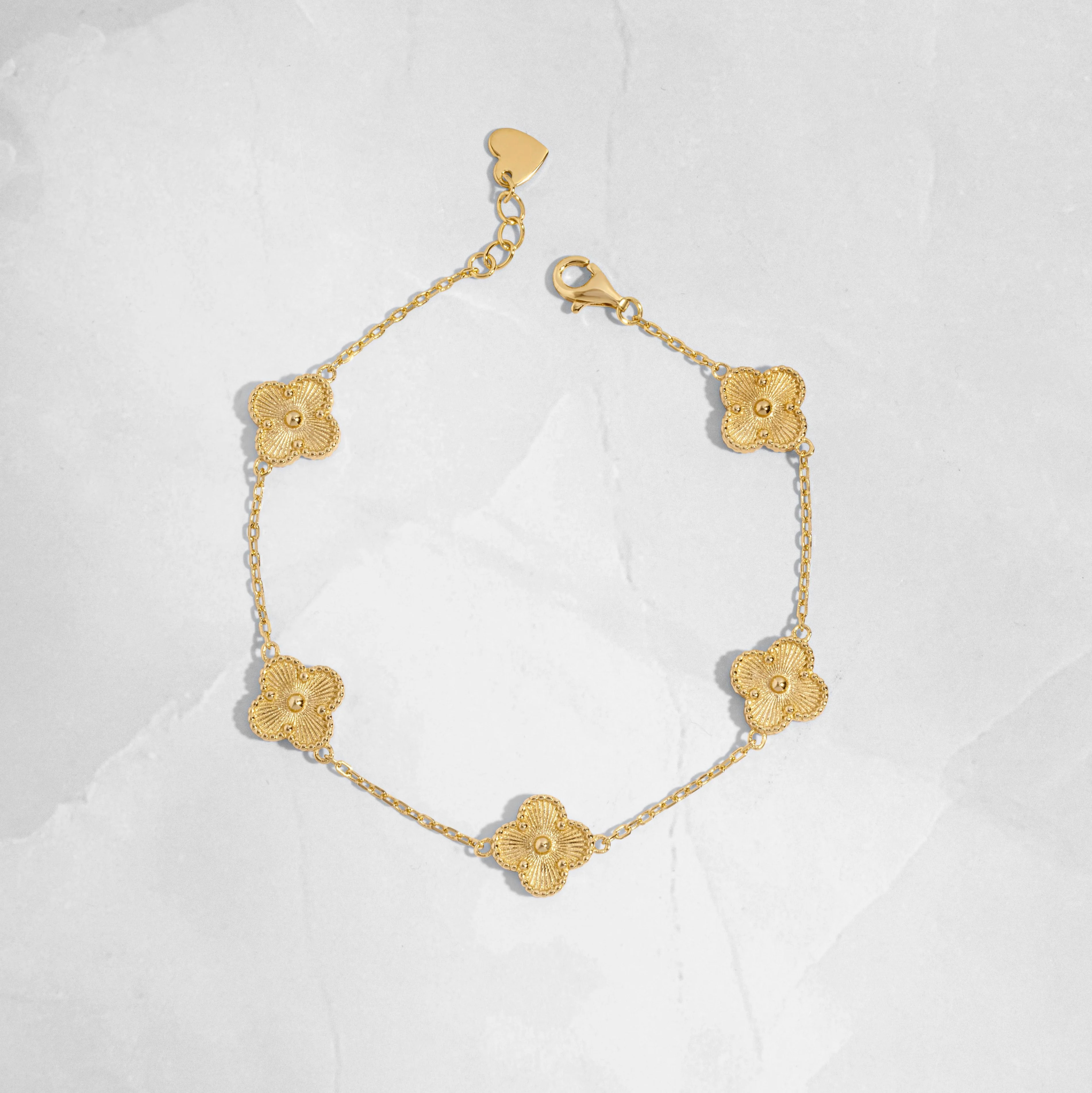 Ella Four Leaf Clover Bracelet | Sami Jewels