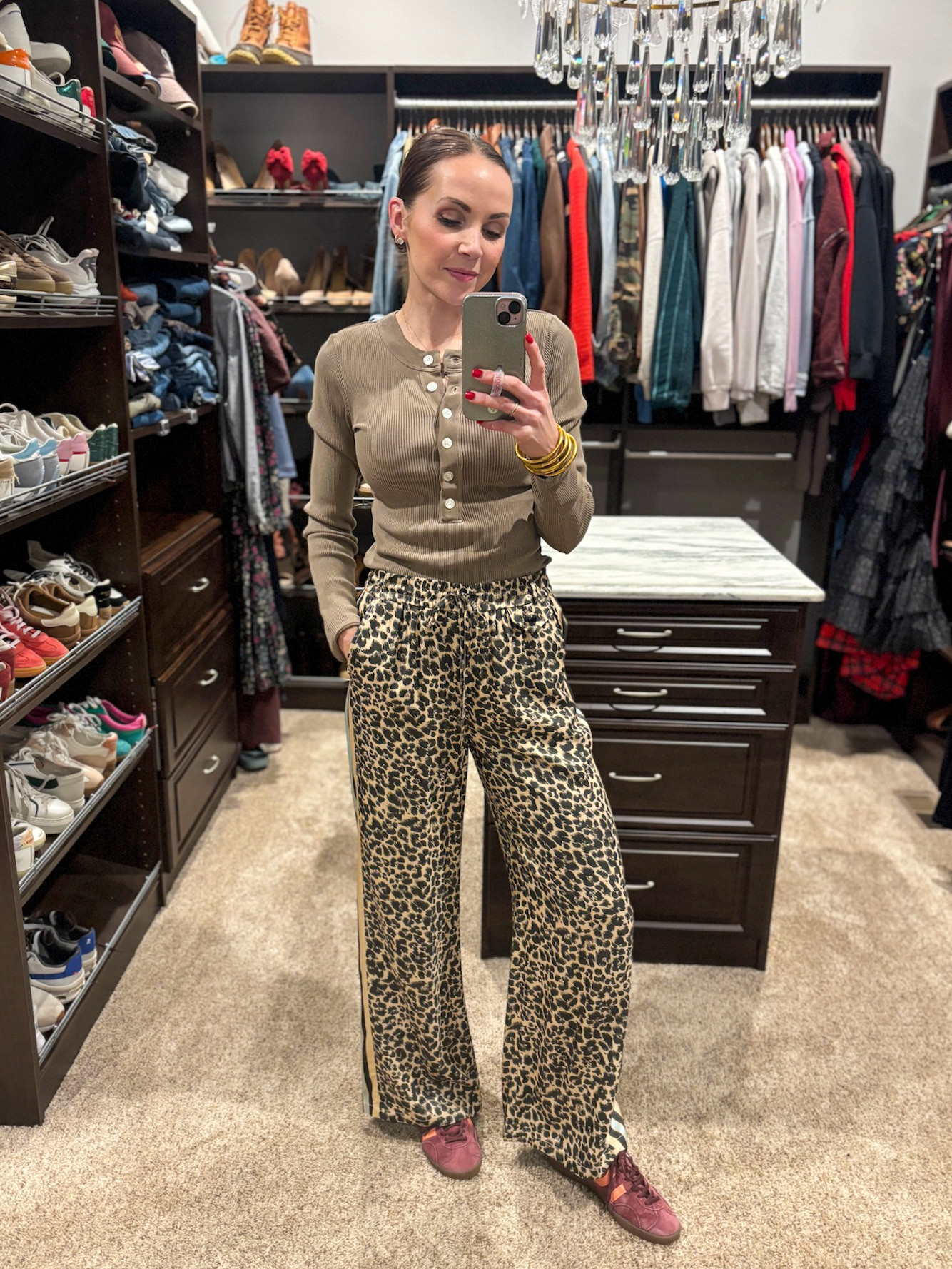 Pieces from @anthropologie
Wearing a small in both pieces 
Sneakers run small, I recommend sizing up 

#LTKootd