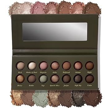 The Delectables Earthy Essentials Baked Eyeshadow Palette | 14 Pigmented Eyeshadows Blendable Nat... | Amazon (US)