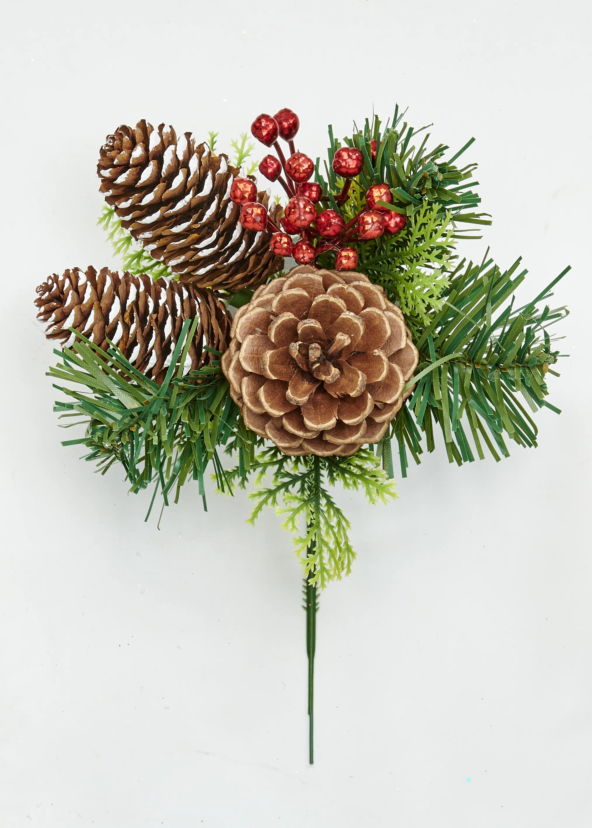 The Holiday Aisle® Pine Cone and Berry Pick & Reviews | Wayfair | Wayfair North America