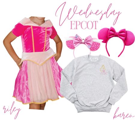 Disney Day 4

Todays Epcot day so Rileys going as Aurora 

Disney girls outfit ideas. Disney princess outfit ideas. Disney Aurora outfit idea. Disney princess ears. Epcot outfit ideas. 

#LTKtravel #LTKkids #LTKstyletip