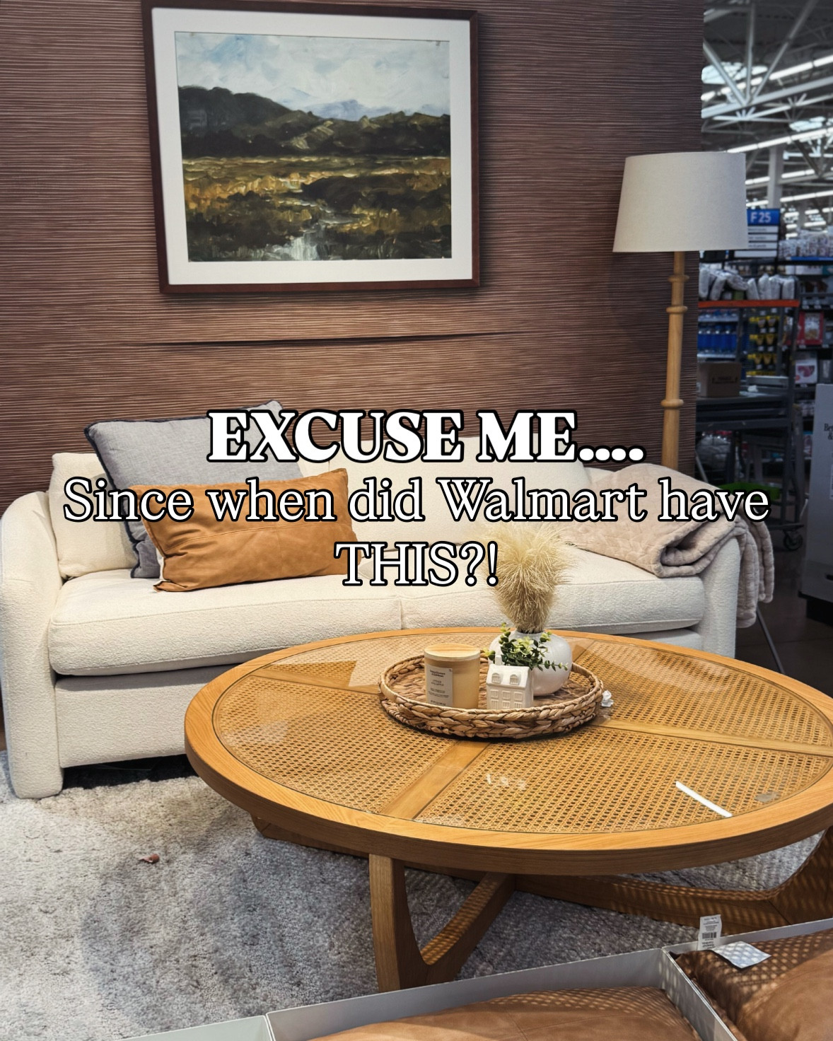 Excuse me… since when did Walmart have THIS?! 😍

I went in for one thing and walked out mentally redecorating my life 😂

These are all the pieces that literally stopped me in my tracks today — like full double-take, had to circle back energy.

And just wait… the LAST one?! I’m still thinking about it and might need to go back 👀

Which one is your favorite?! 🛒✨