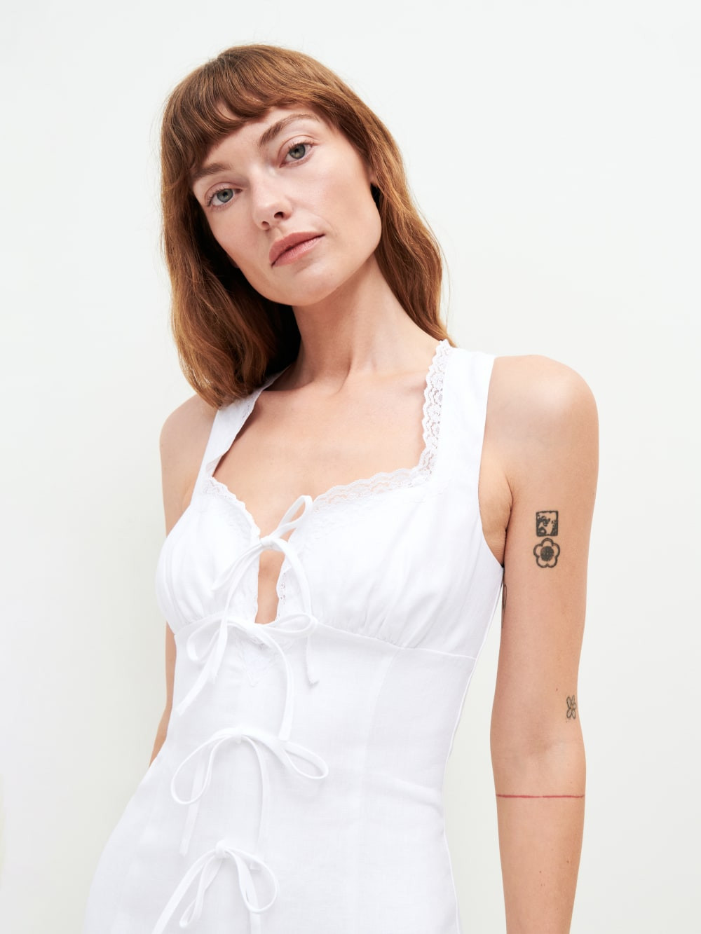 Reia Linen Dress | Reformation (Global)