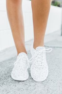 Mikala Grey and White Leopard Print Sneakers FINAL SALE | Pink Lily