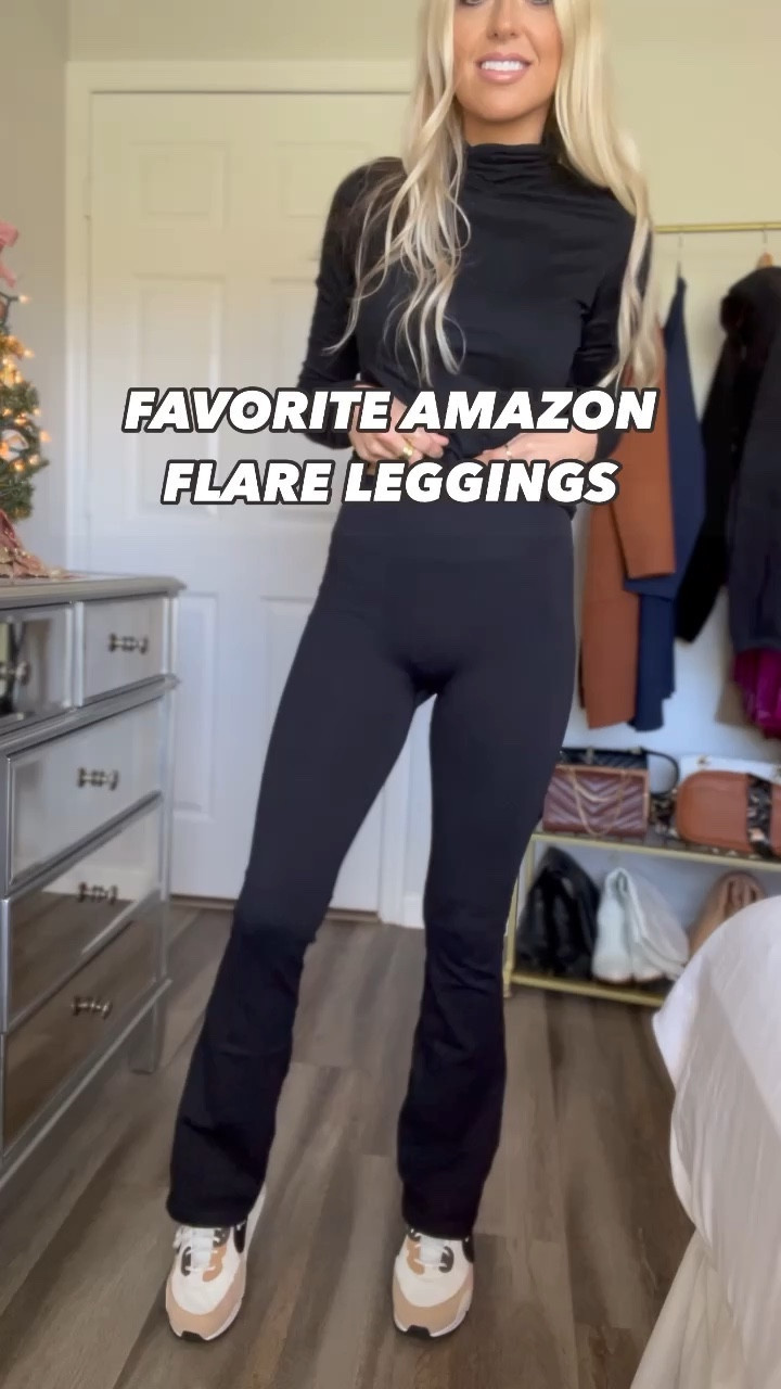 These ribbed, high waisted flare leggings are the best I’ve ever worn and I really believe these will be the next viral Amazon leggings! They are better than my expensive ones, come in 3 lengths, several colors and are under $20!! I’m wearing my normal size small, I’m 5’5” and wearing the 31” length. 

Flare leggings / affordable fashion / look for less / amazon fashion must have / outfit inspo / casual style / everyday outfit / winter / ribbed / effortless fashion 

#flareleggings #casualoutfits #leggings #looksforless #viral #amazonfashionfind #affordablefashion #amazonfashion #casualstyle #comfyfashion #everydayoutfit #savevssplurge #amazonmusthave #budgetbabe #casaulfashion #casualchic #comfy #fleecepullover #sweatshirt #athleisure #comfystyle #pullover #crossbodybag #bestseller #sling #workoutleggings

#LTKfitness #LTKstyletip #LTKU