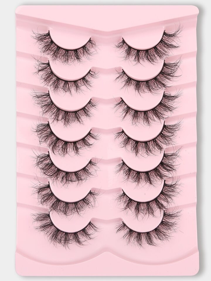 7pairs Volumized False Eyelashes | SHEIN