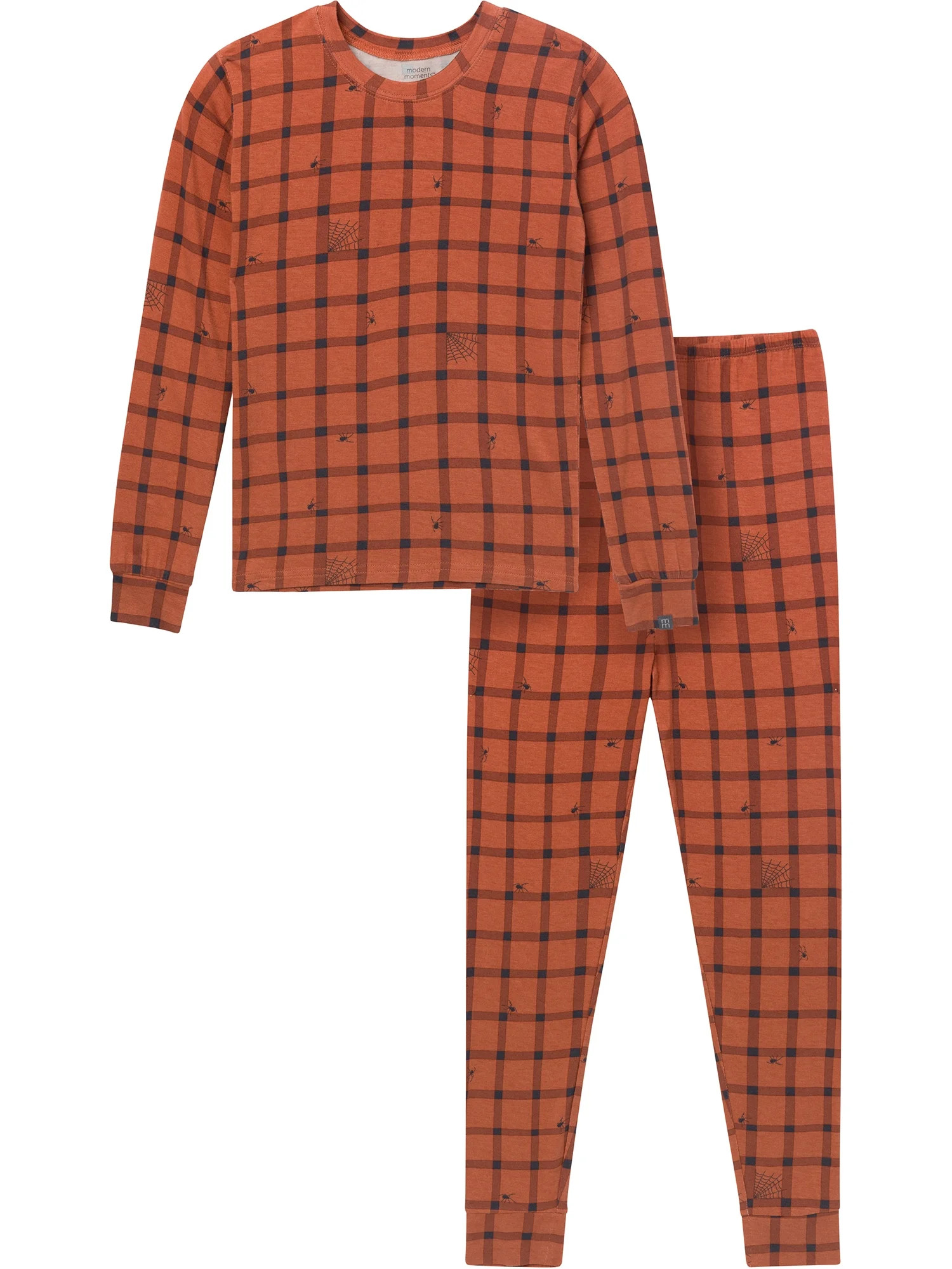 Modern Moments by Gerber Gender Neutral Tight Fitting Halloween Pajama Set, 2-Piece, Sizes 6 - 12 | Walmart (US)