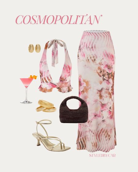 Cosmopolitan Outfit | Outfit based on your drink order | Cocktail outfit 

#LTKStyleTip #LTKShoeCrush #LTKItBag