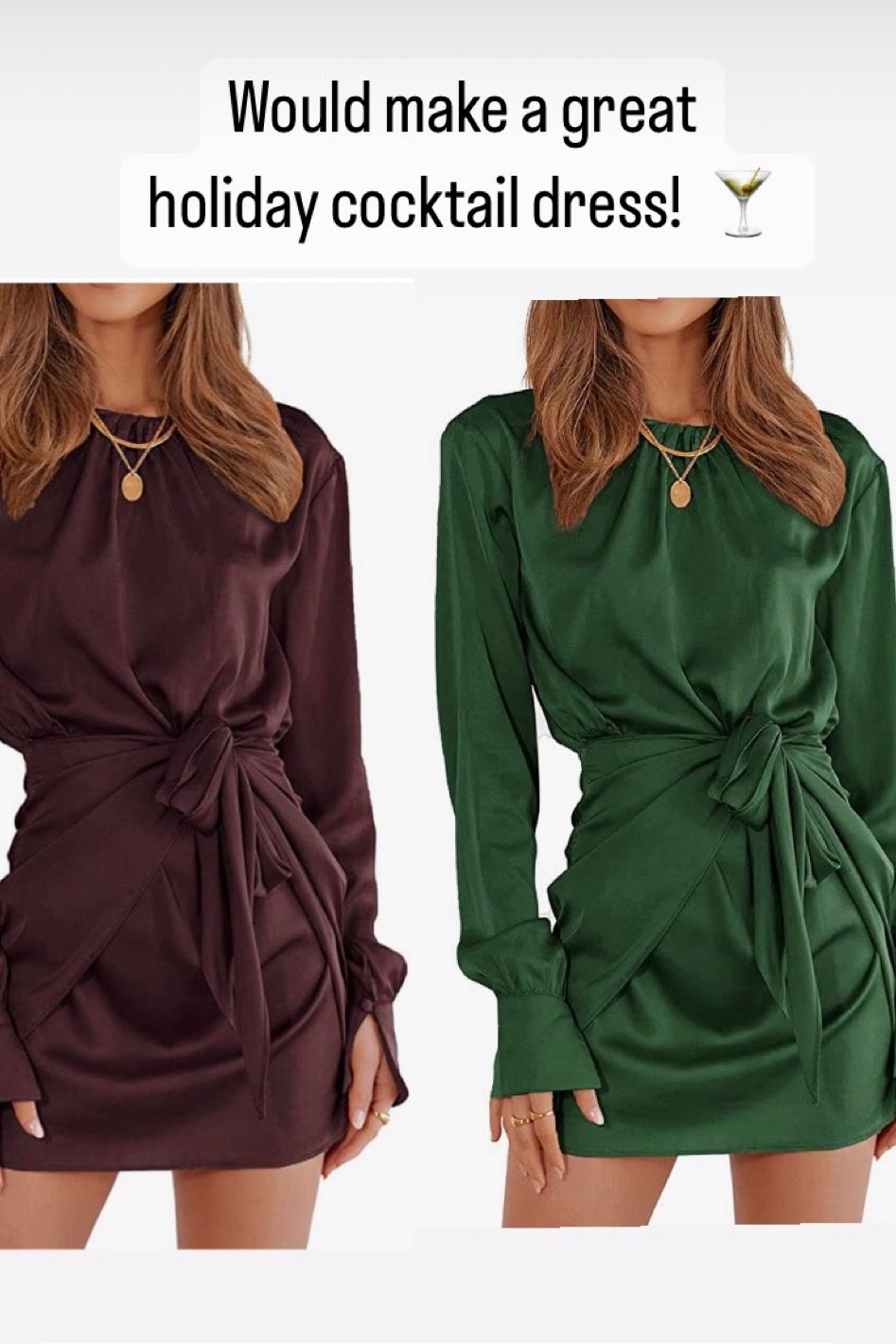 Under $40 holiday cocktail dress! Comes in lots of colors and very flattering on! Would be a great wedding guest dress too. 

#LTKunder50 #LTKHoliday #LTKwedding