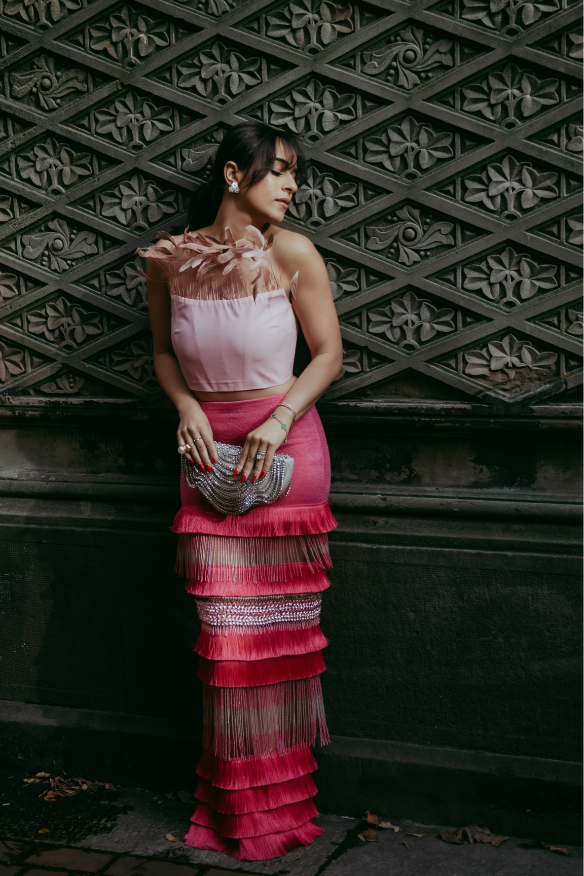 This feather top && Fringe skirt for my latest shoot was absolutely everything! 
•
Shop this look && Follow me on Instagram at @nardinemarie for more Colorful Style finds! 

#LTKHoliday #LTKstyletip #LTKGiftGuide