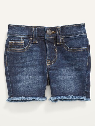 360&#176 Stretch Cut-Off Jean Shorts for Baby | Old Navy (US)