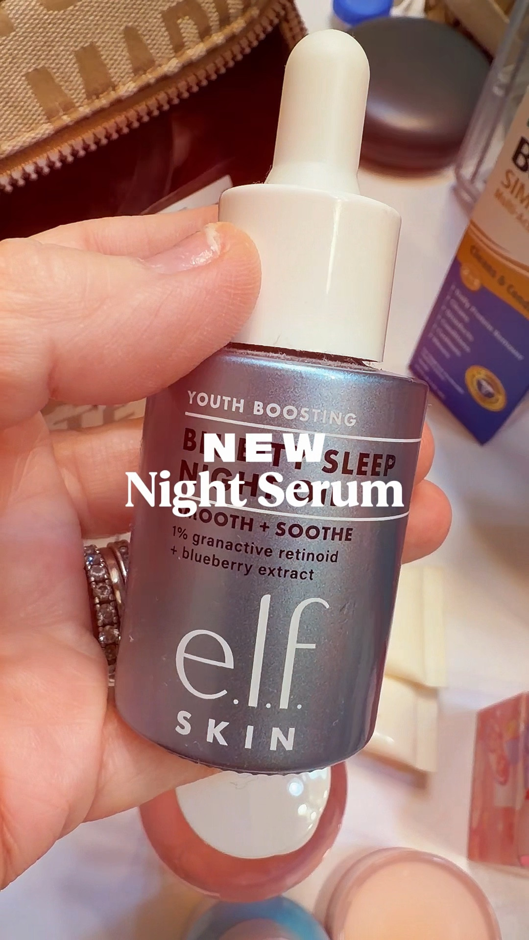 Put fine lines and wrinkles to bed! My new favorite Night oil serum! My skin just drinks this stuff up! So moisturizing and non drying! 

Gentle overnight face oil with 1% granactive retinoid

Helps reduce the look of fine lines & wrinkles over time

Nourishes & soothes skin for a visibly plump, smooth and more even-toned complexion

Great for: dry, oily, combination & sensitive skin

#LTKselfcare #LTKOver40 #LTKdayinmylife