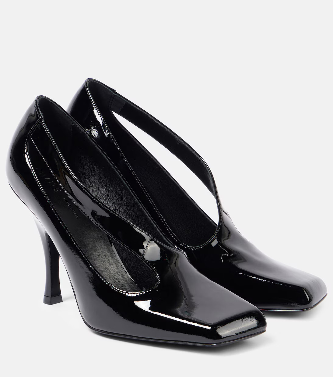 Eva 100 cutout patent leather pumps | Mytheresa (US/CA)