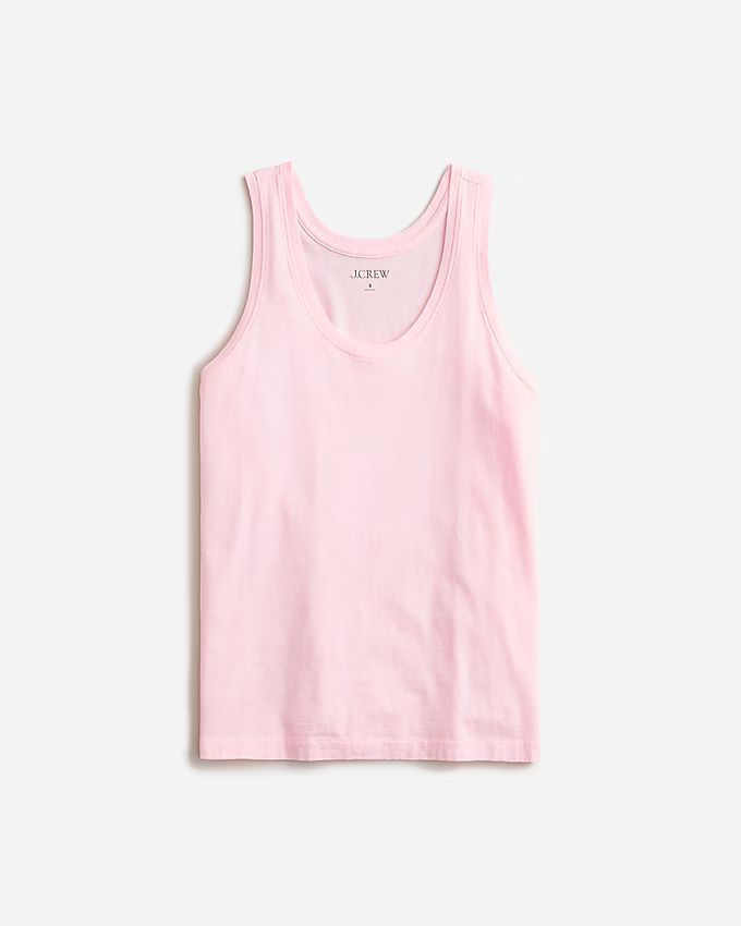 Pima cotton scoopneck tank top | J. Crew US