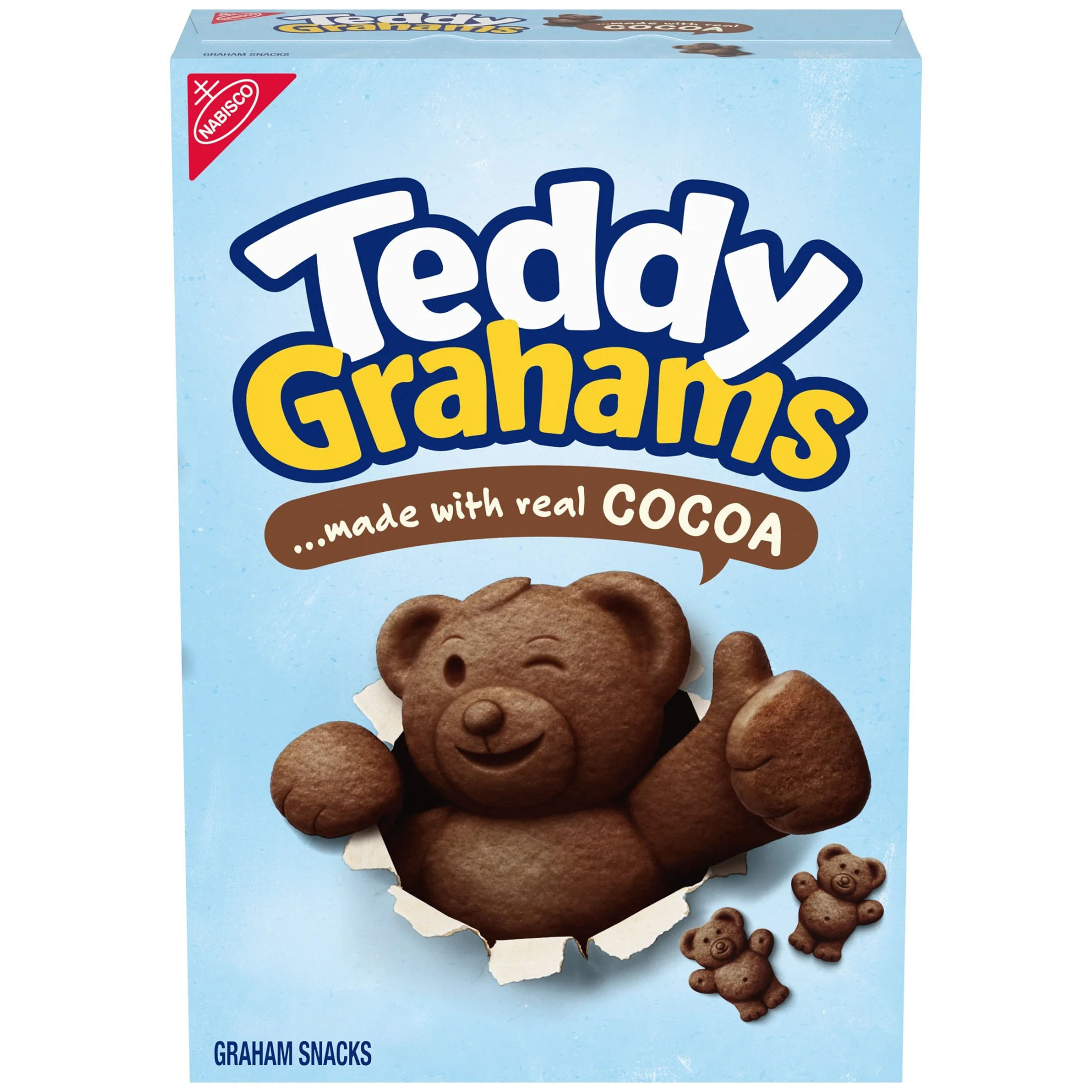 TEDDY GRAHAMS Chocolate Graham Snacks, Kids Snacks, 10 oz | Walmart (US)