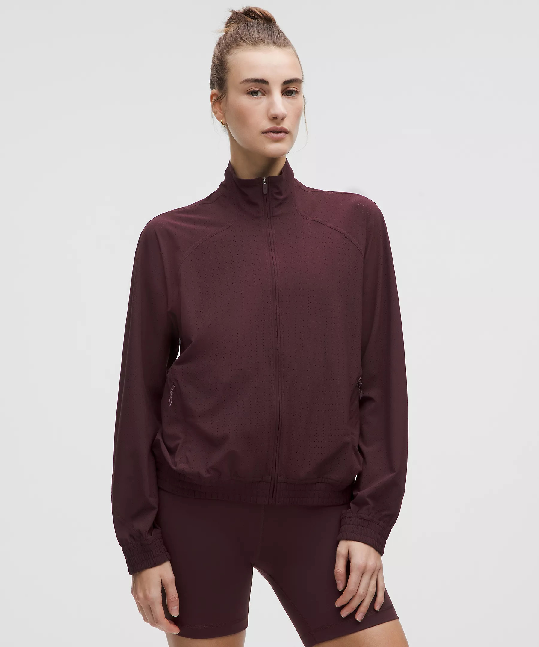 Adapted State Perforated Track Jacket | Women's Coats & Jackets | lululemon | Lululemon (US)