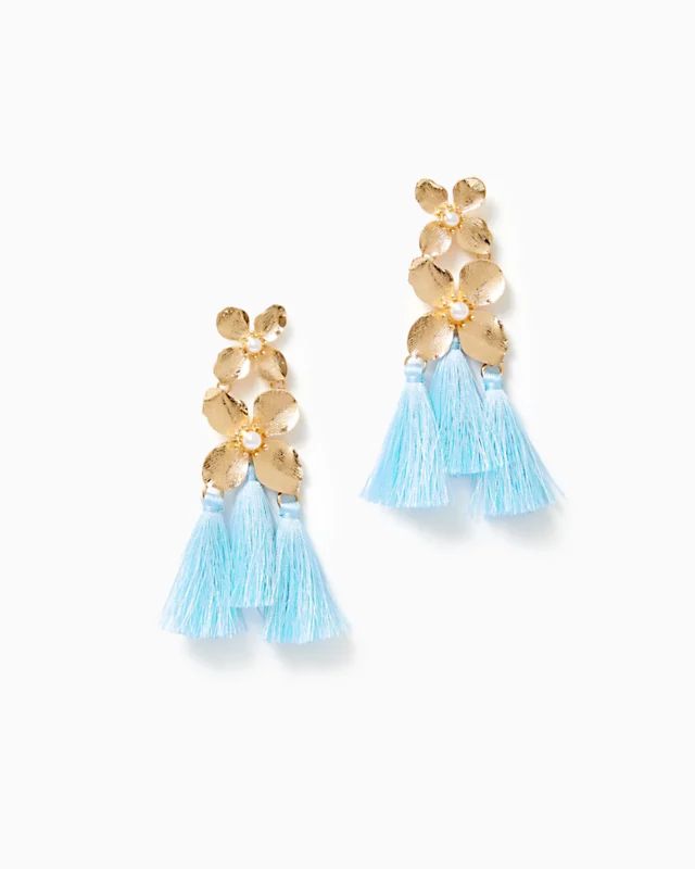 Via Flora Tassel Earrings | Lilly Pulitzer | Lilly Pulitzer