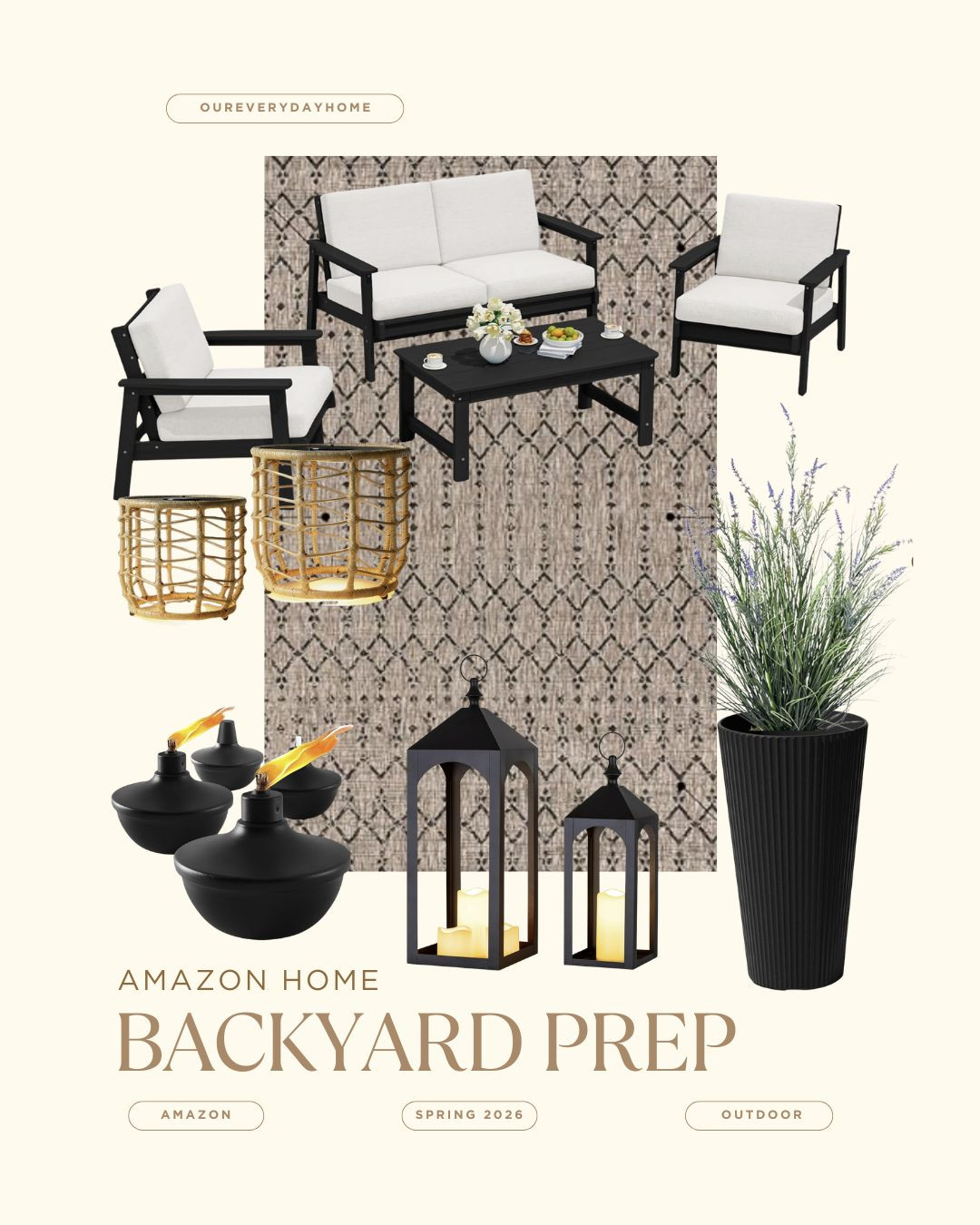 Amazon home backyard prep, outdoor furniture, home decor  

 #LTKSeasonal #LTKHome