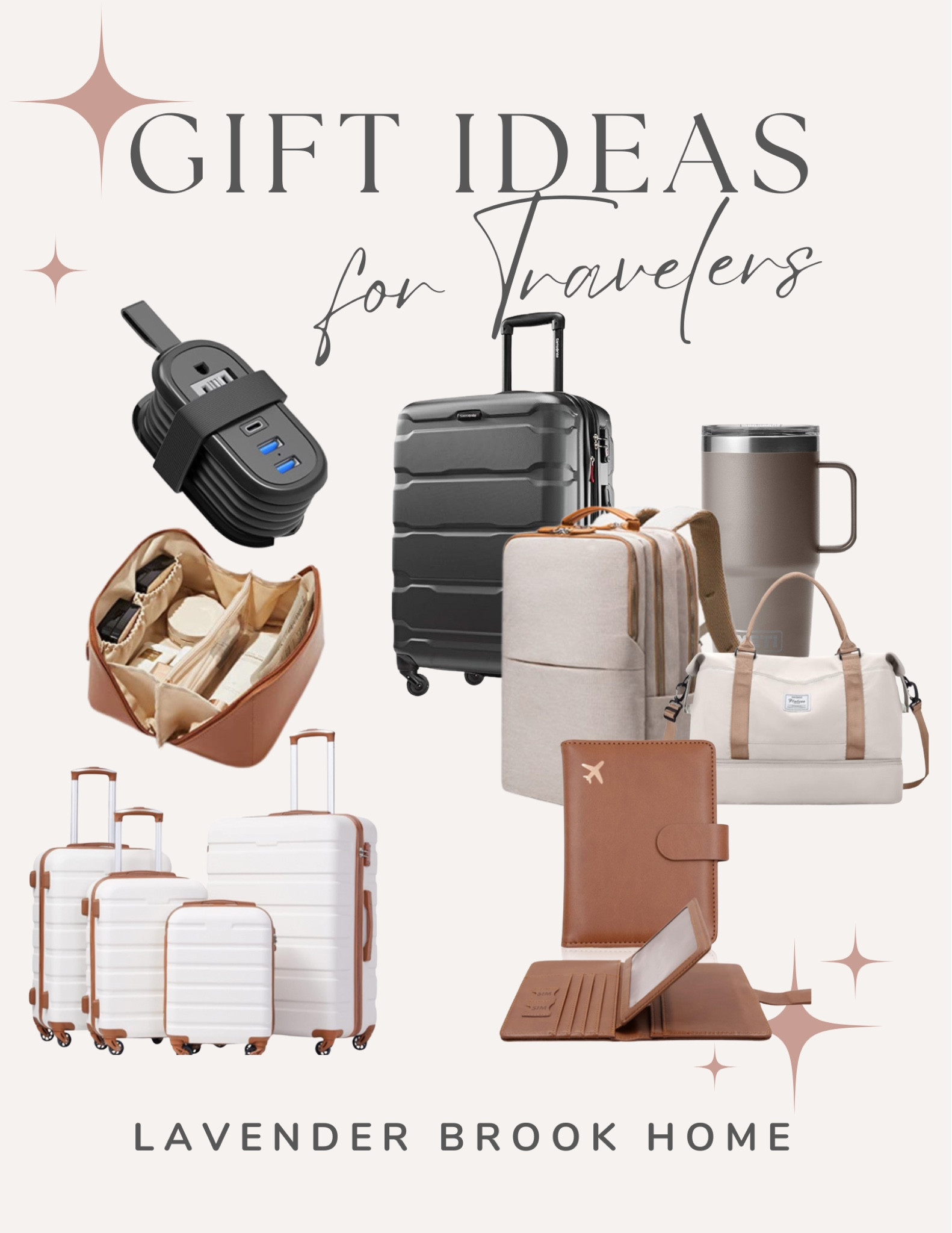Great gift ideas for the traveler in your life. This includes luggage, travel, bags, passport, wallet, and charging devices. 

#LTKhome #LTKGiftGuide #LTKSeasonal
