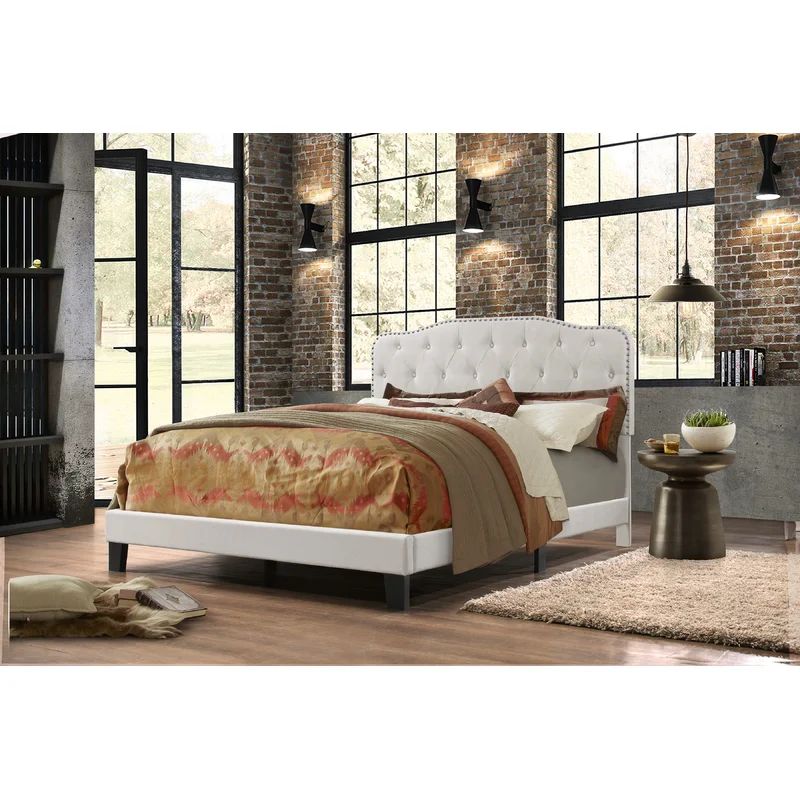 Mcmillan Tufted Upholstered Low Profile Standard Bed | Wayfair North America