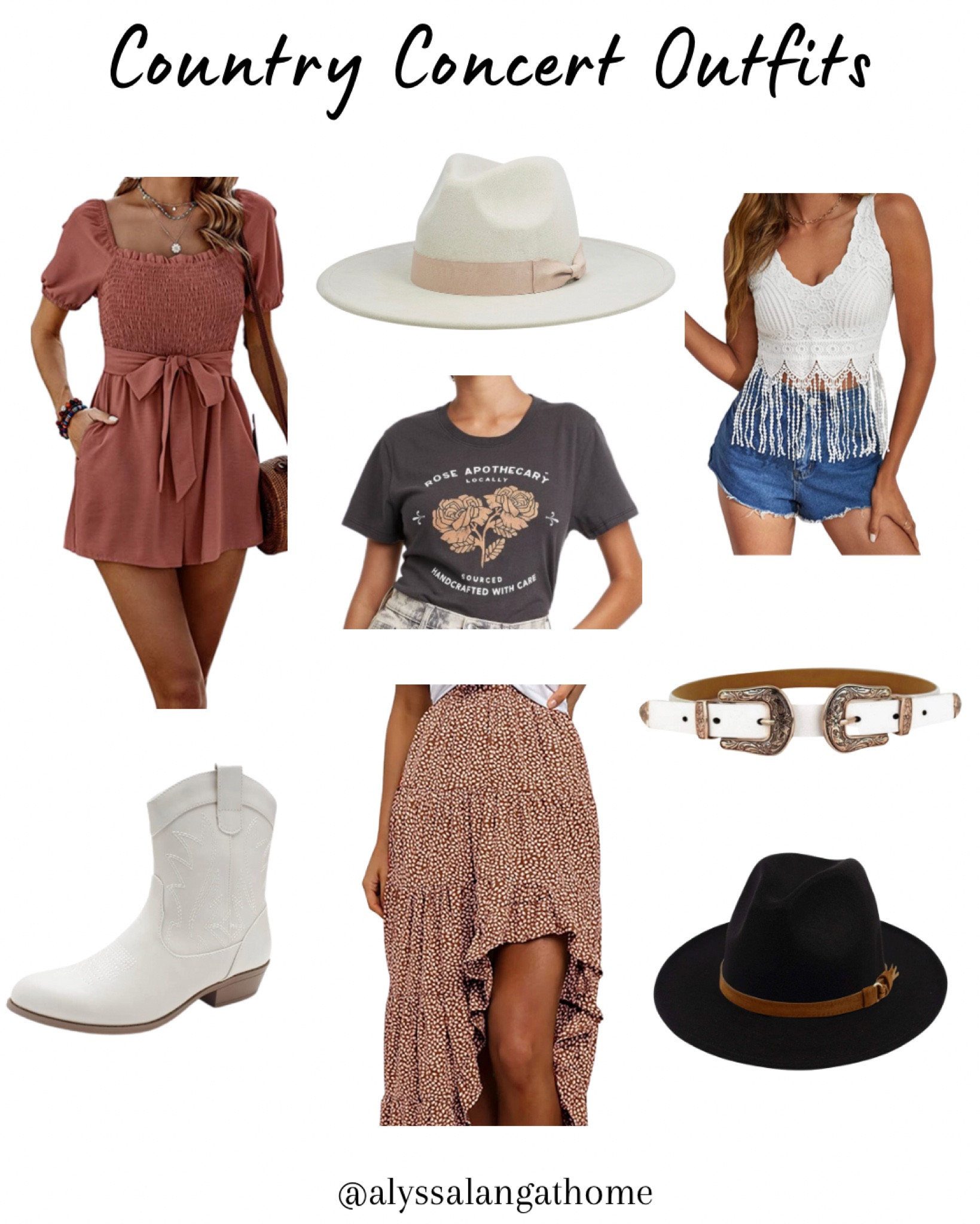 Country concert outfits. Nashville summer outfits.  Country Festival Outfit.  

#LTKFestival #LTKunder50