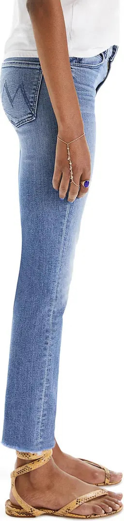 The Dazzler Mid Rise Ankle Fray Jeans | Nordstrom