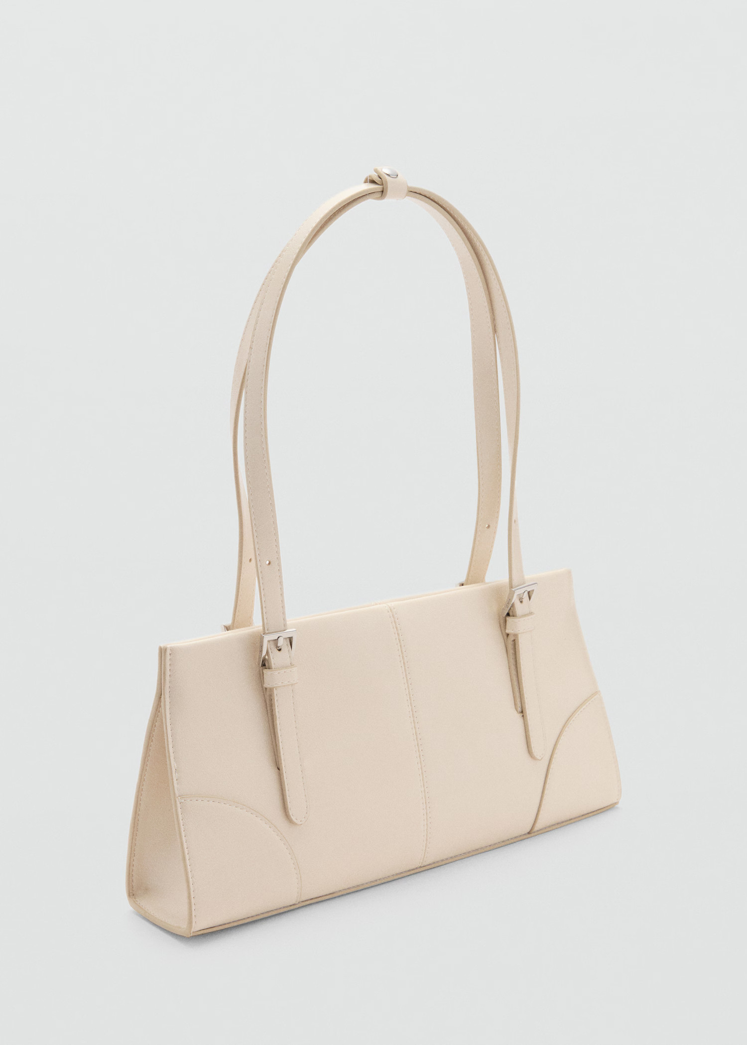 Shoulder bag with buckles - Women | MANGO United Kingdom | MANGO (UK)