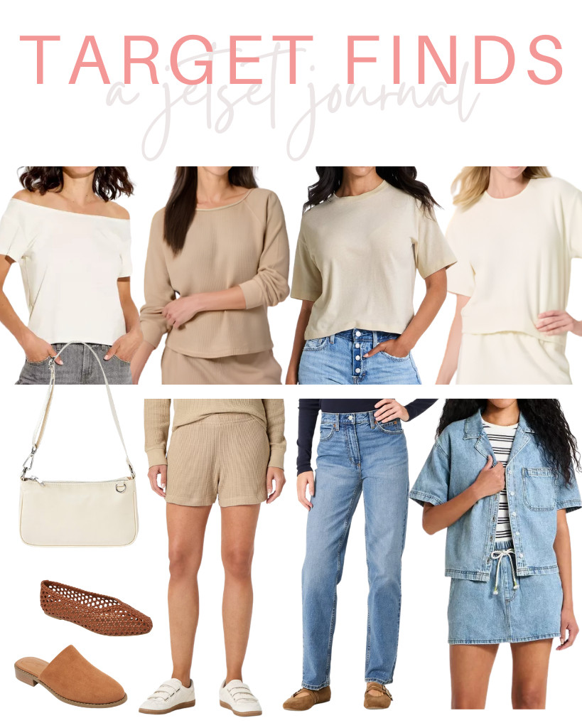 Take a look at these Target Finds that are becoming everyone’s favorites! These outfits, like a denim beach shirt, a textured T-shirt, and waffle pull-on shorts from Universal Thread, are part of this collection. We are also loving this trendy Wild Fable shoulder bag!

#LTKSeasonal #LTKSaleAlert #LTKTravel
 

 