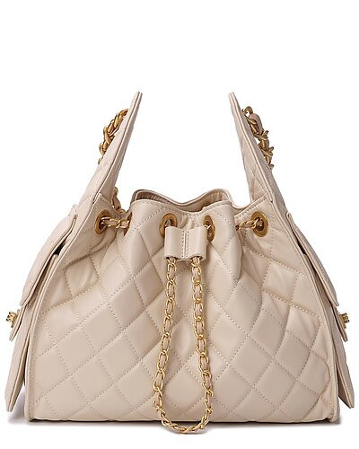 Quilted Leather Shoulder Bag | Rue La La