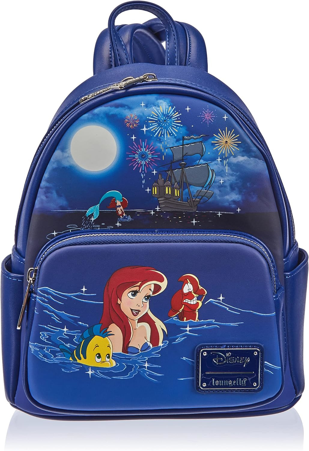 Loungefly Disney The Little Mermaid Ariel Womens Double Strap Shoulder Bag Purse | Amazon (US)