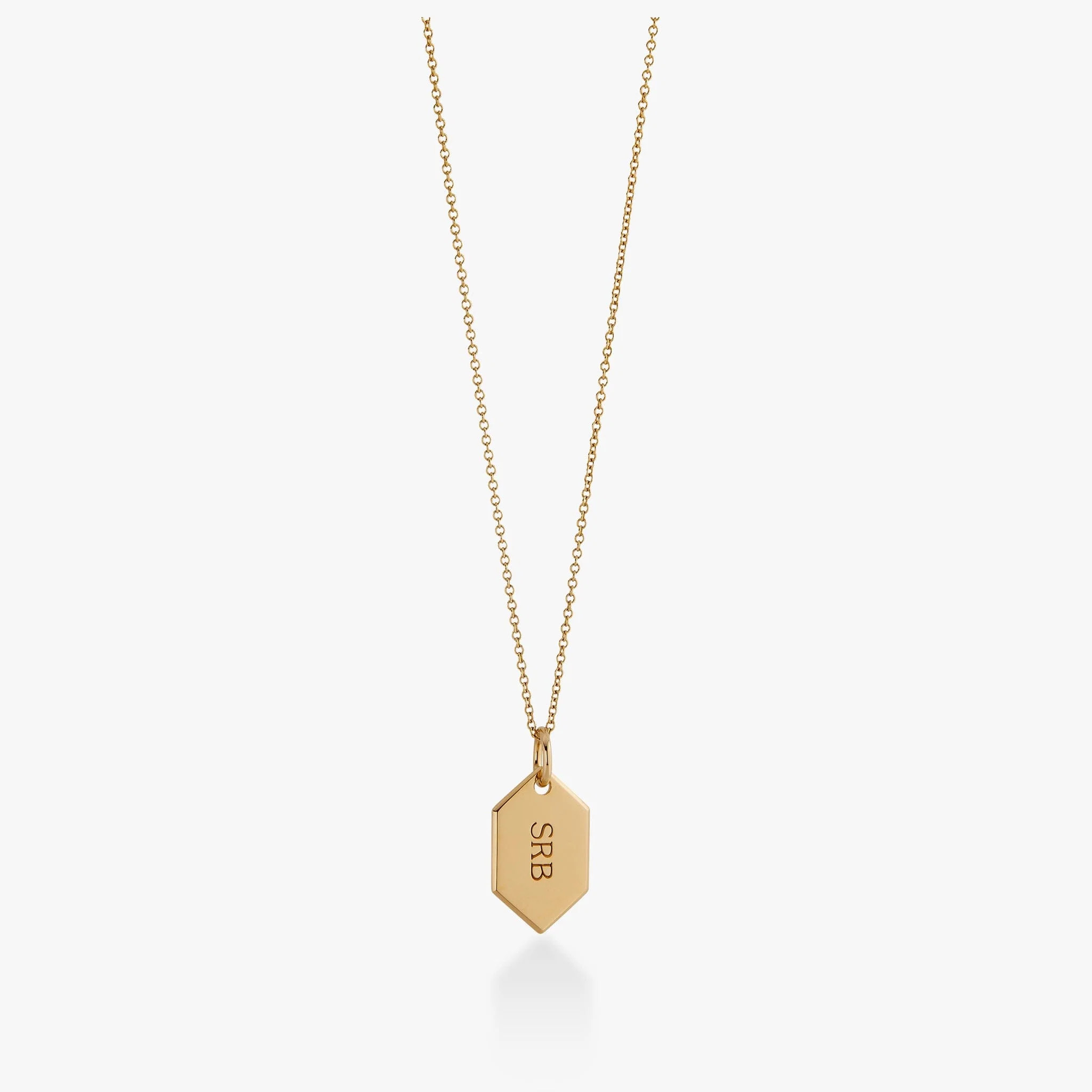 SRB Signature Tag Necklace | Tiny Tags (US)