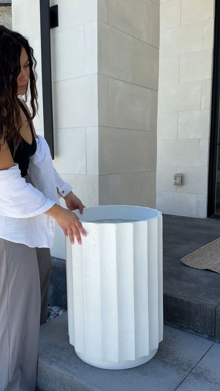 The Ensoleille Planters from Frontgate are stunning. They come in 18” or 26” and can be used indoors or outdoors.

#LTKStyleTip #LTKHome #LTKVideo