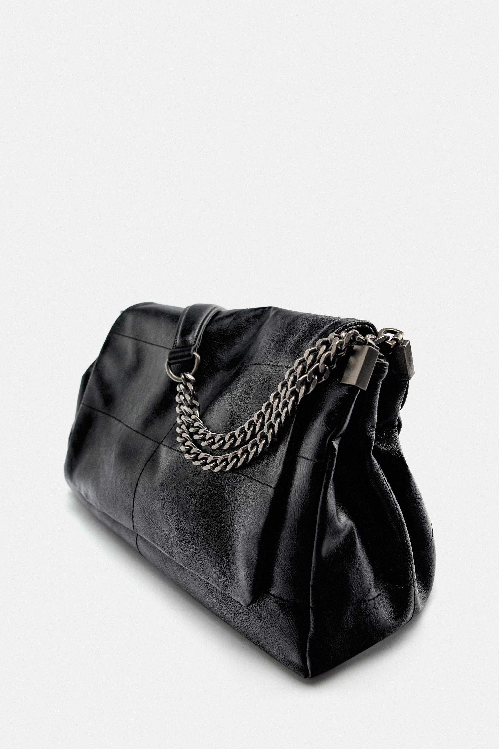 ROCK STYLE FLAP SHOULDER BAG | Zara US