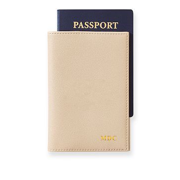 Fillmore Vegan Leather Passport Case, Foil Debossed | Mark and Graham | Mark and Graham