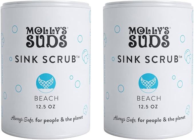 Molly's Suds Sink and All Purpose SCRUB | Gently Removes Stains, Scrubs Away Grease & Gime, Buffs... | Amazon (US)