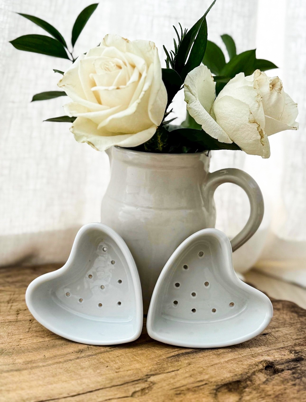 These vintage French heart-shaped cheese molds are the sweetest little detail 🤍
Traditionally used for draining fresh cheese, they’re just as lovely repurposed—think berries on the counter, a styled shelf moment, or a thoughtful hostess gift. Timeless, understated, and full of character.

Linked from my curated vintage shop.


#LTKSeasonal #LTKHome