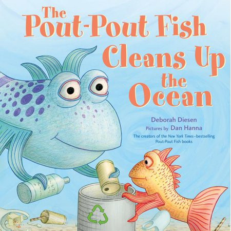 Pout-Pout Fish Adventure, 4: The Pout-Pout Fish Cleans Up the Ocean (Hardcover) | Walmart (US)