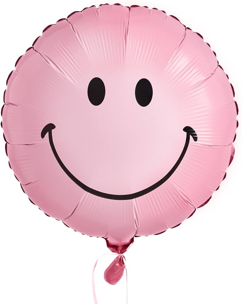 xo, Fetti Pink Smile Balloons - 2 pc | Birthday Party Decorations, Bachelorette Baby Shower, Fun ... | Amazon (US)