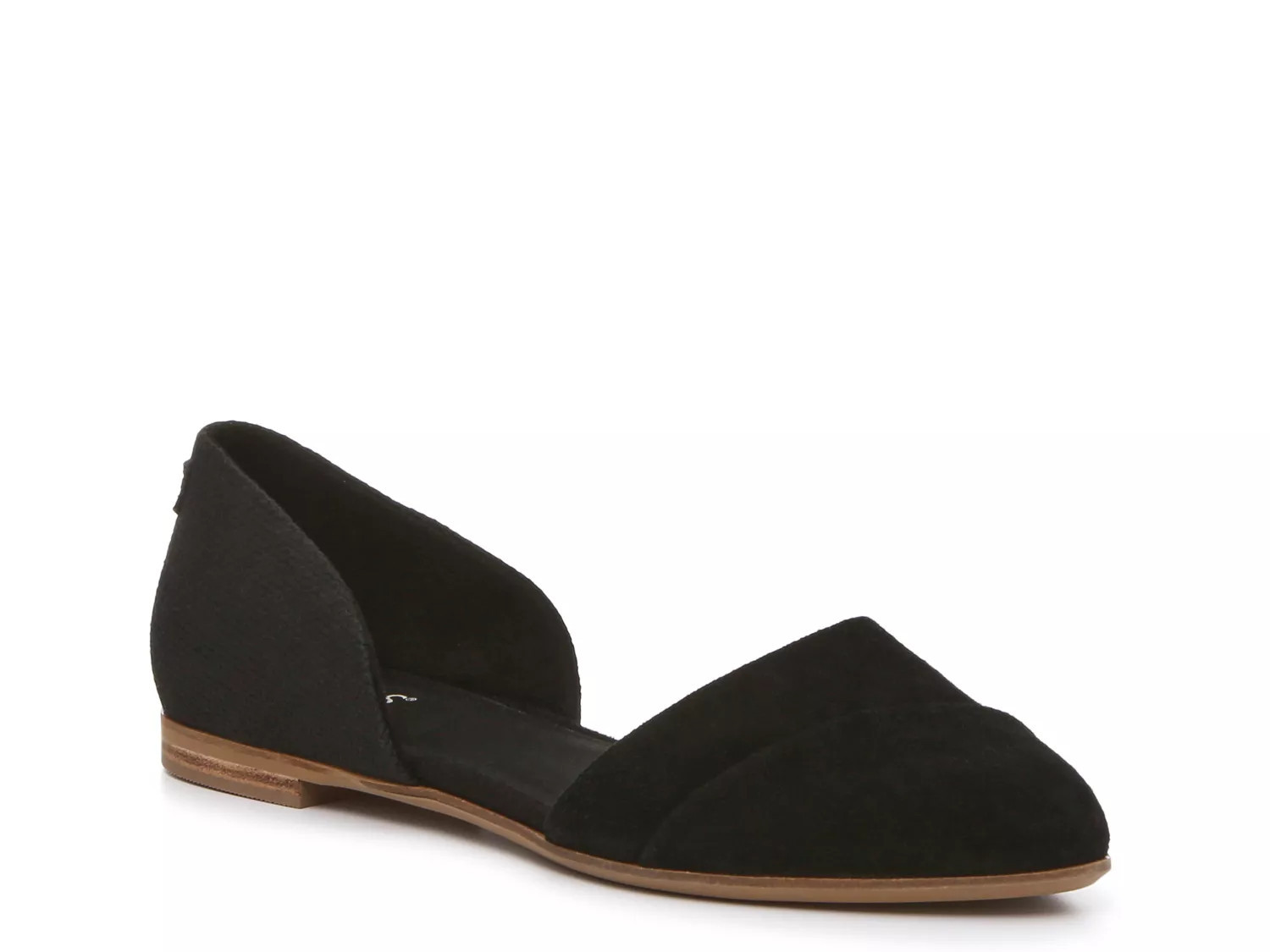 TOMS Jutti Flat | Women's | Black | Size 6.5 | Flats | DSW